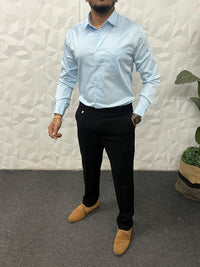 Cotton lycra plain shirt