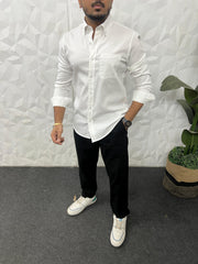 Cord fabric premium shirt