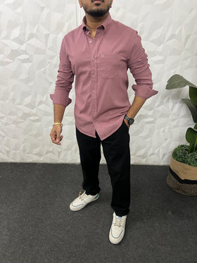 Cord fabric premium shirt