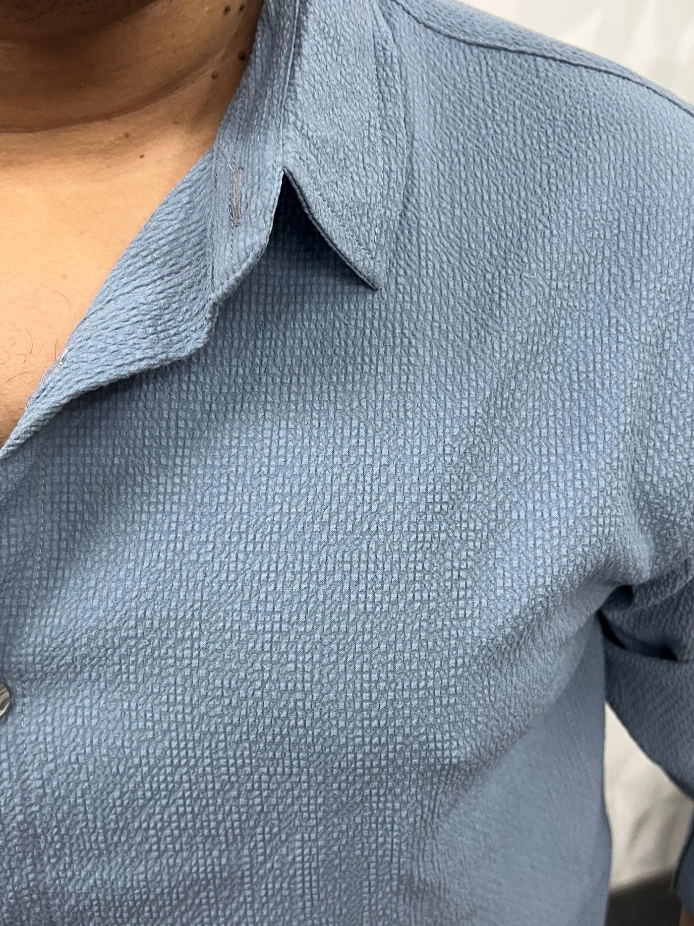 Imp puff fabric shirt