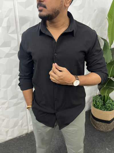 Imp puff fabric shirt