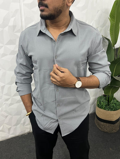 Imp puff fabric shirt