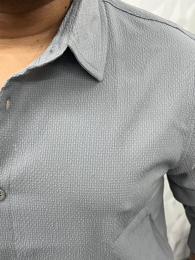 Imp puff fabric shirt