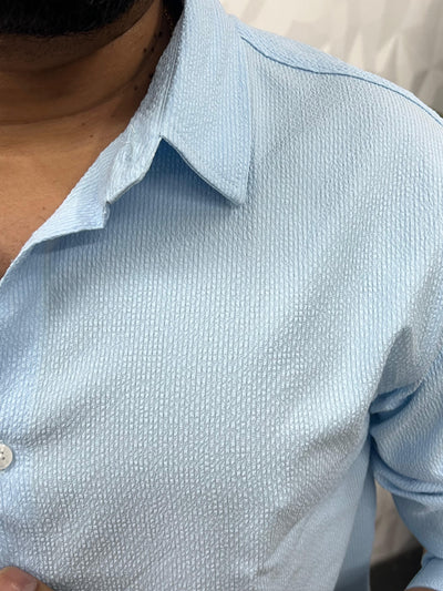 Imp puff fabric shirt