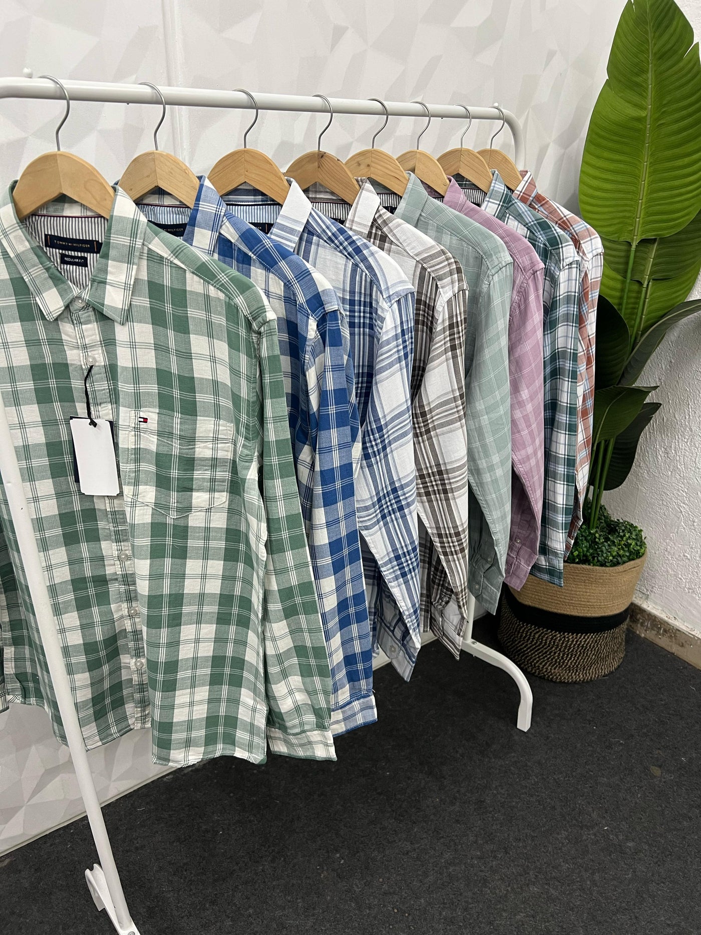 Double cloth soft cotton chex shirt