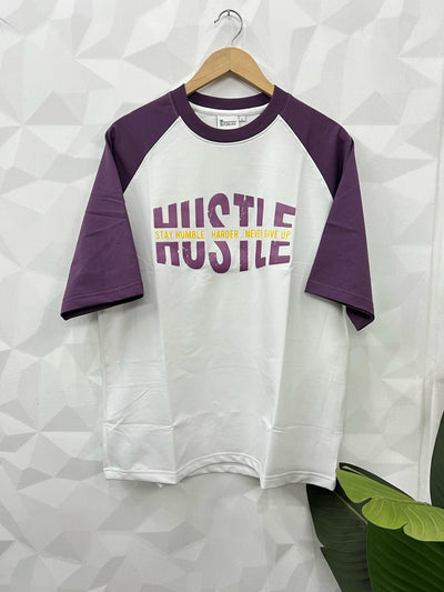 Cotton looper raglan t-shirt