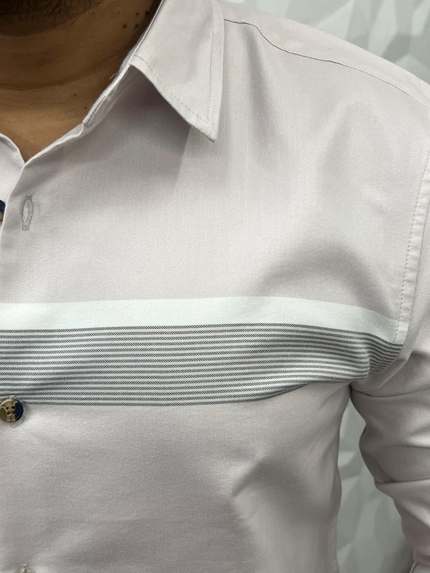Chest pannel club wear shirt