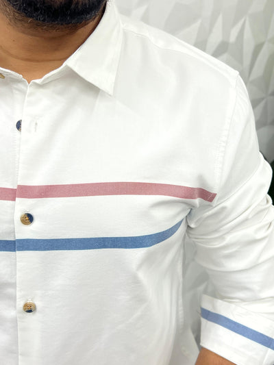 Chest pannel club wear shirt