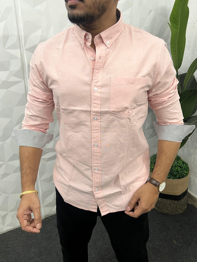 Yarn dyed premium oxford shirt