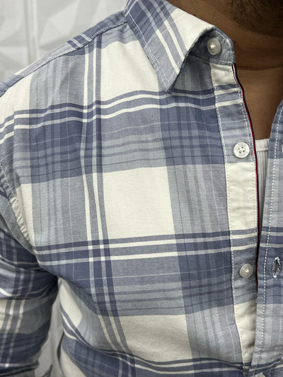 Oxford fabric branded chex