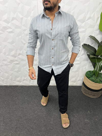 Cotton jute lining shirt