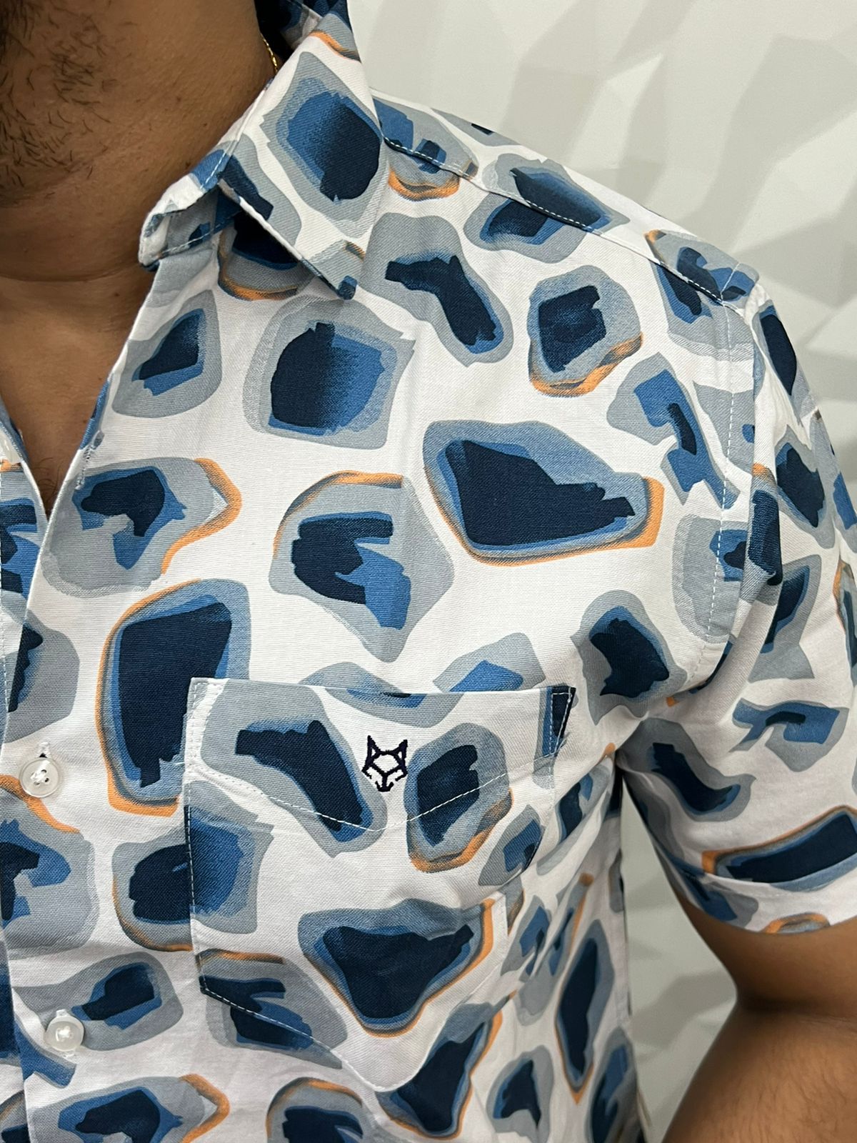 Export quality half printed shirt