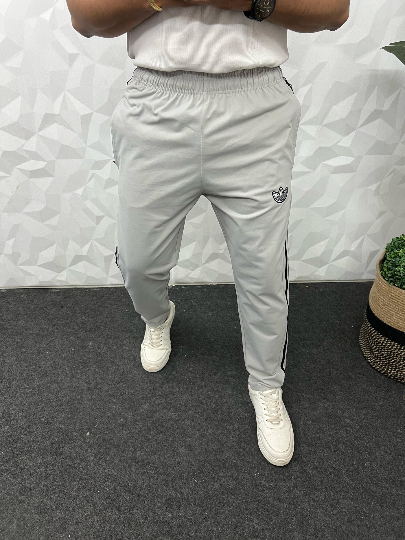 Imported lycra track pant