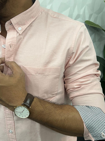 Yarn dyed premium oxford shirt