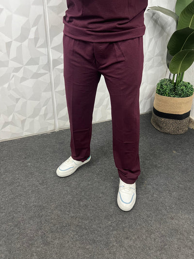 Cotton puff fabric cordset