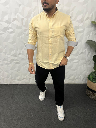 Yarn dyed premium oxford shirt