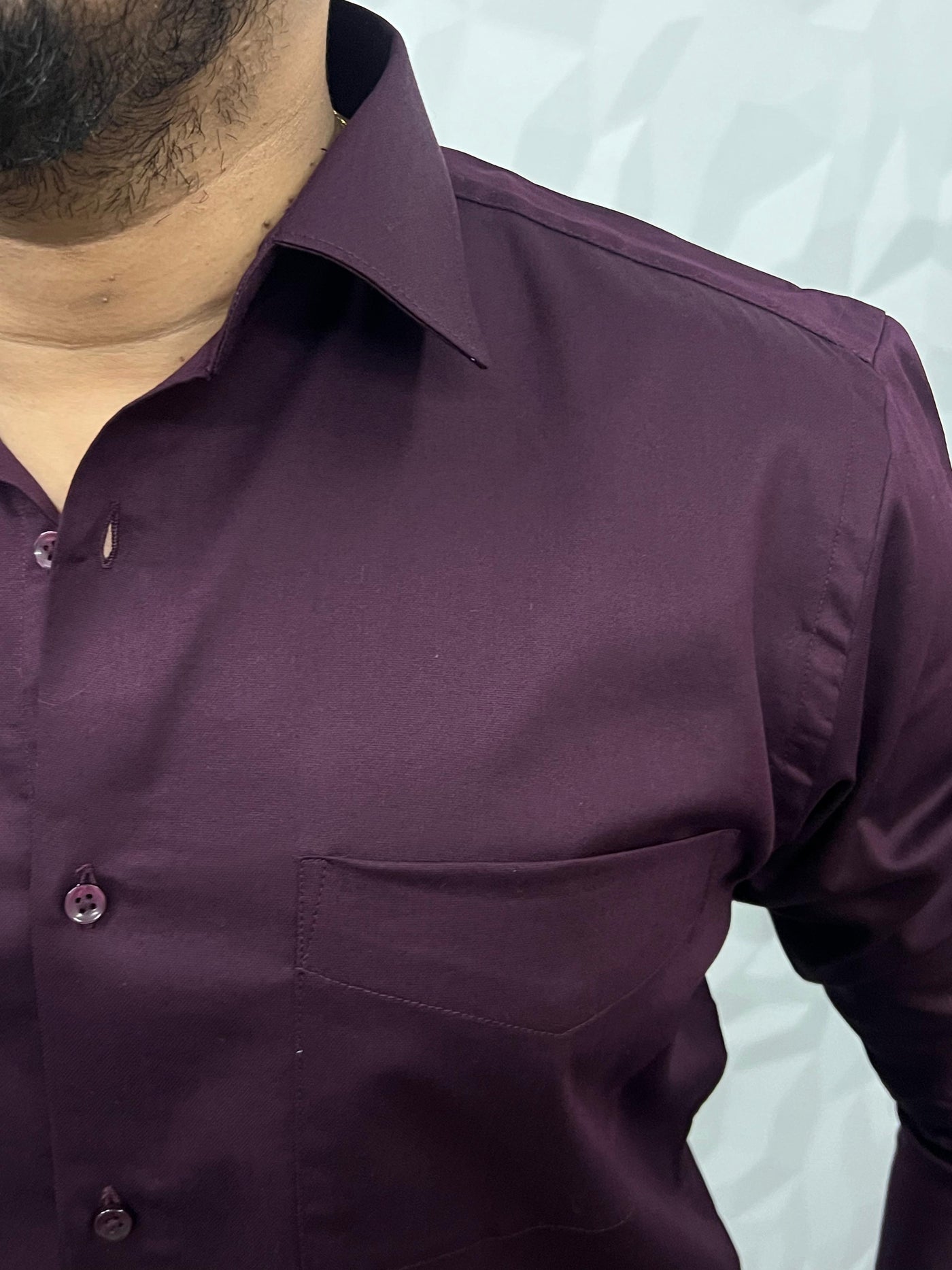 Cotton lycra fabric plain shirt