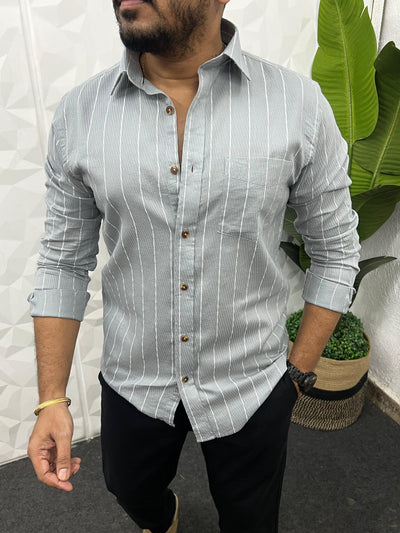 Cotton jute lining shirt