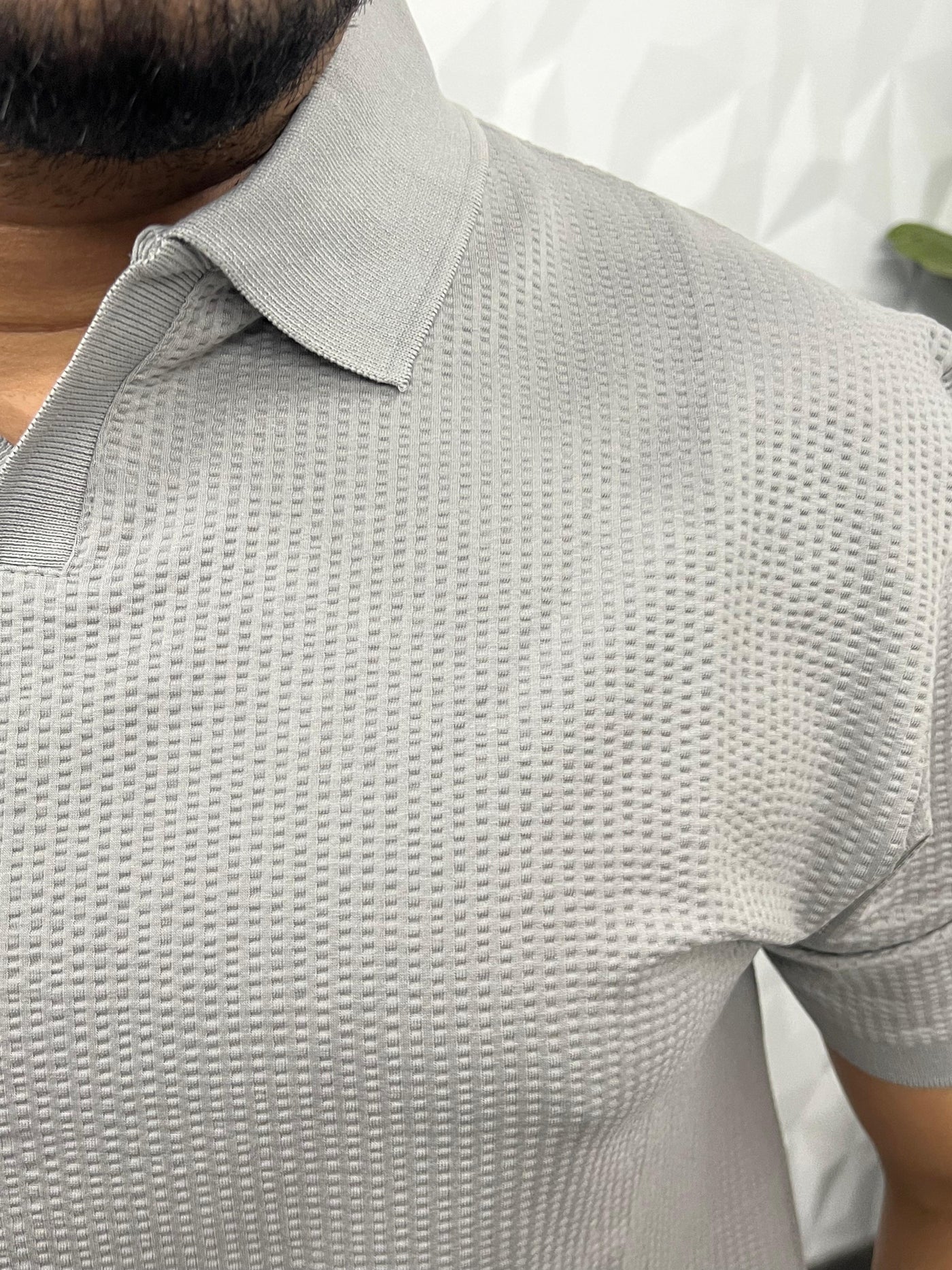 Cotton puff fabric cordset