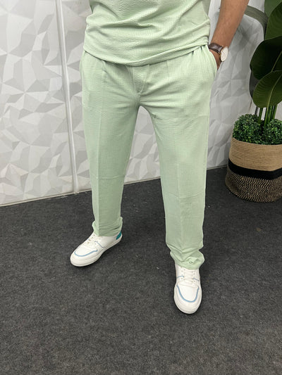 Cotton puff fabric cordset