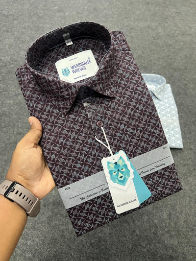 Cotton fabric formal prints