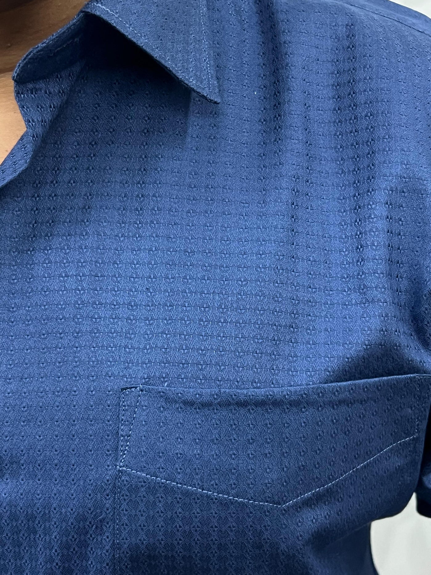 Self texture party wear shirt