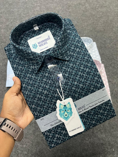 Cotton fabric formal prints