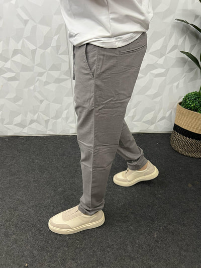 Linen fabric chino pant