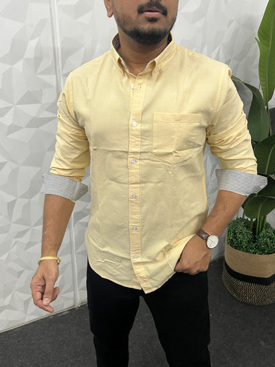 Yarn dyed premium oxford shirt