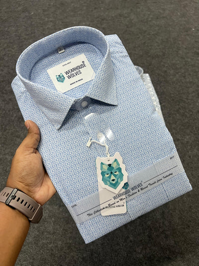 Cotton fabric formal prints