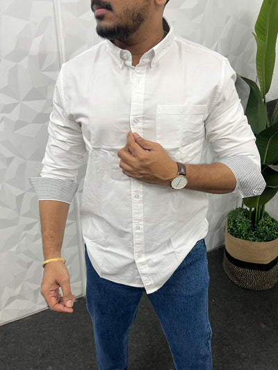 Yarn dyed premium oxford shirt