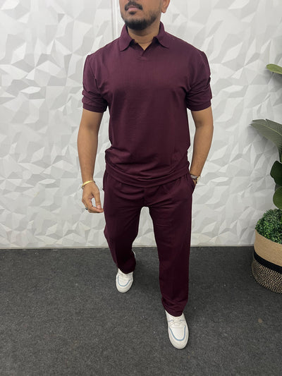 Cotton puff fabric cordset