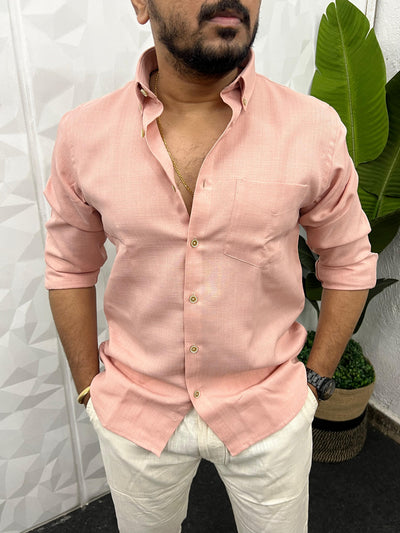 Imported fabric linen shirts