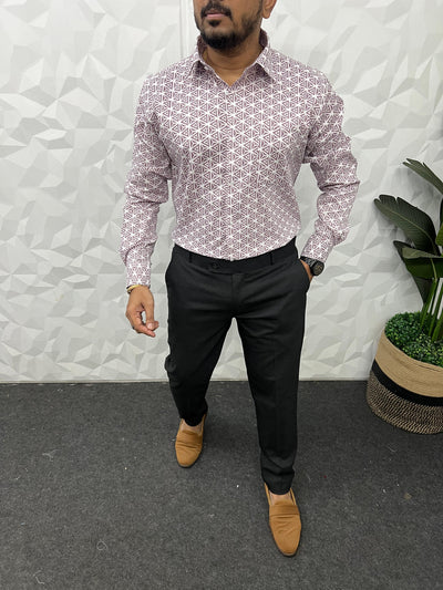 Cotton fabric formal prints