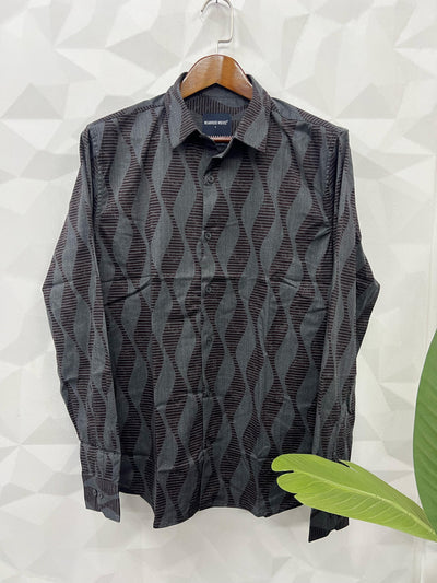 Cotton giza premium printed shirt