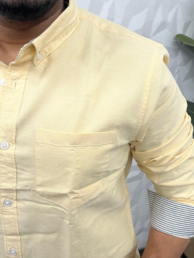Yarn dyed premium oxford shirt
