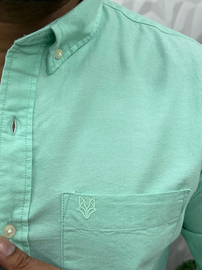 Yarn dyed pestal oxford shirt