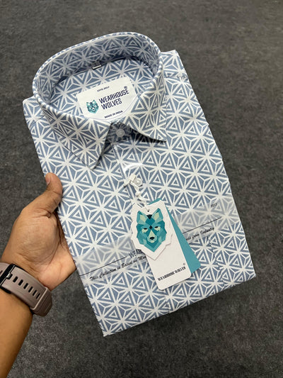 Cotton fabric formal prints