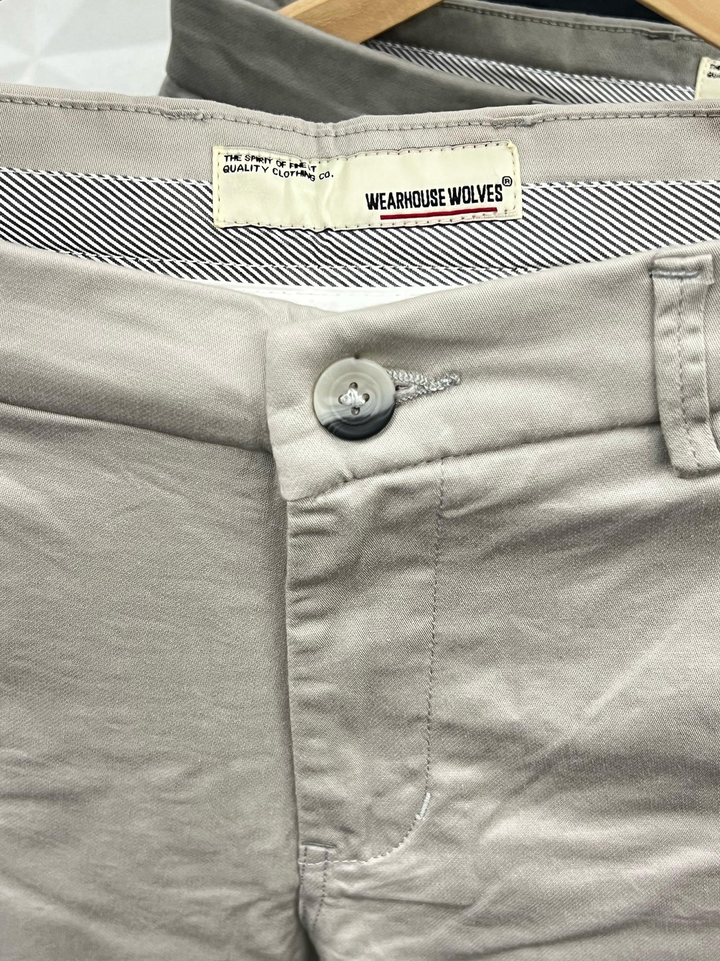 Cotton soft feel ankle chinos ( black )