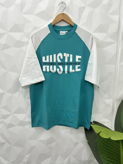 Cotton looper raglan t-shirt