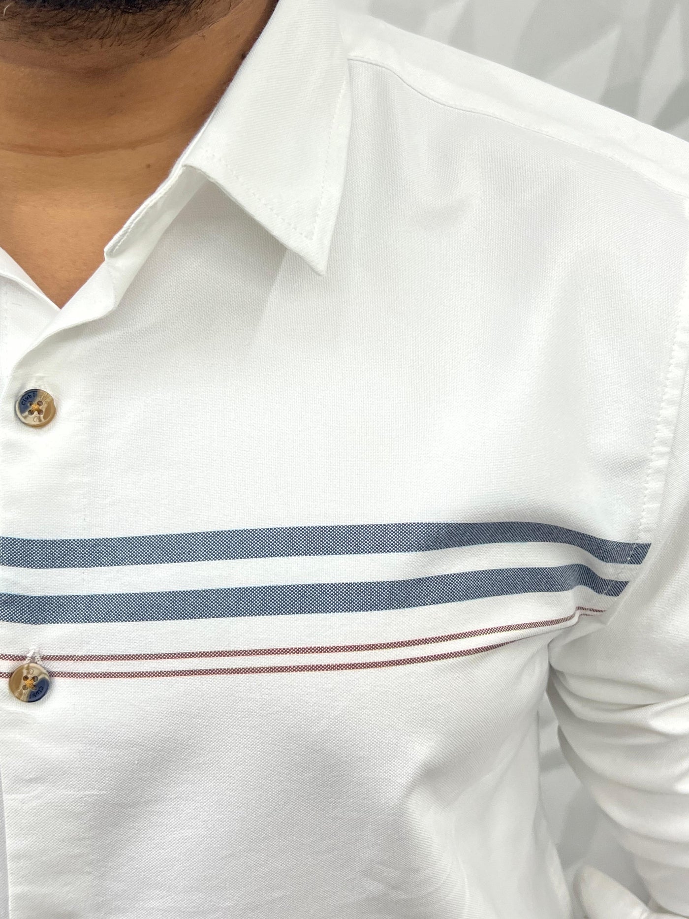 Chest pannel club wear shirt