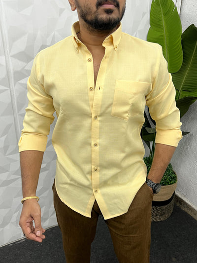 Imported fabric linen shirts