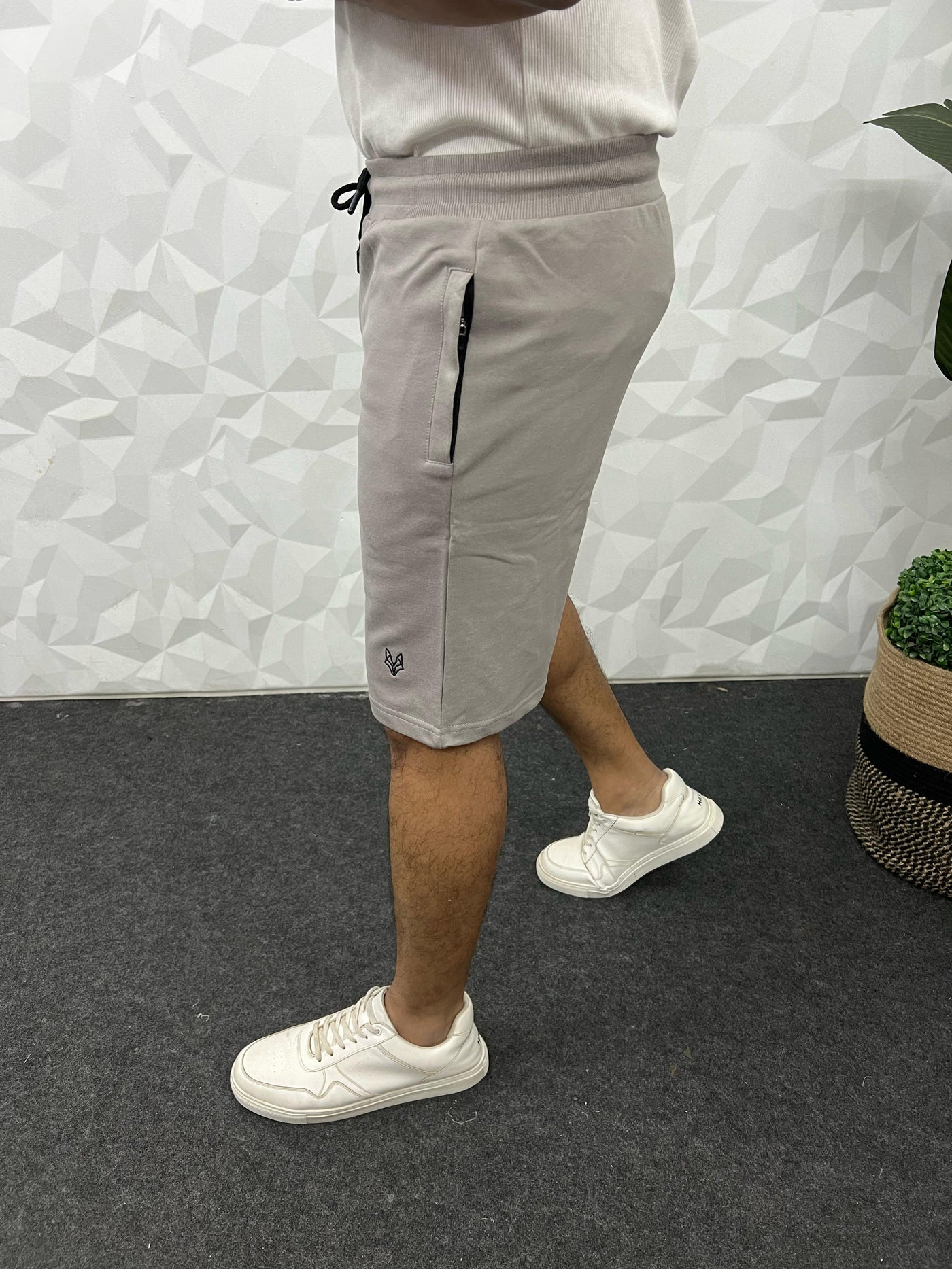 Cotton looper shorts