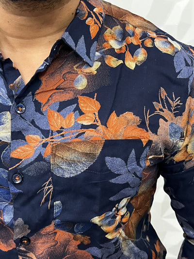 Vescos fabric printed shirt