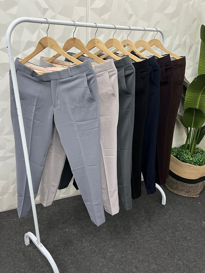 Lachka fabric trouser ( voilet )