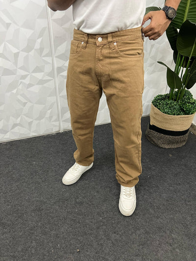 RFD fabric straight fit jeans