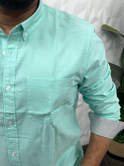 Yarn dyed premium oxford shirt