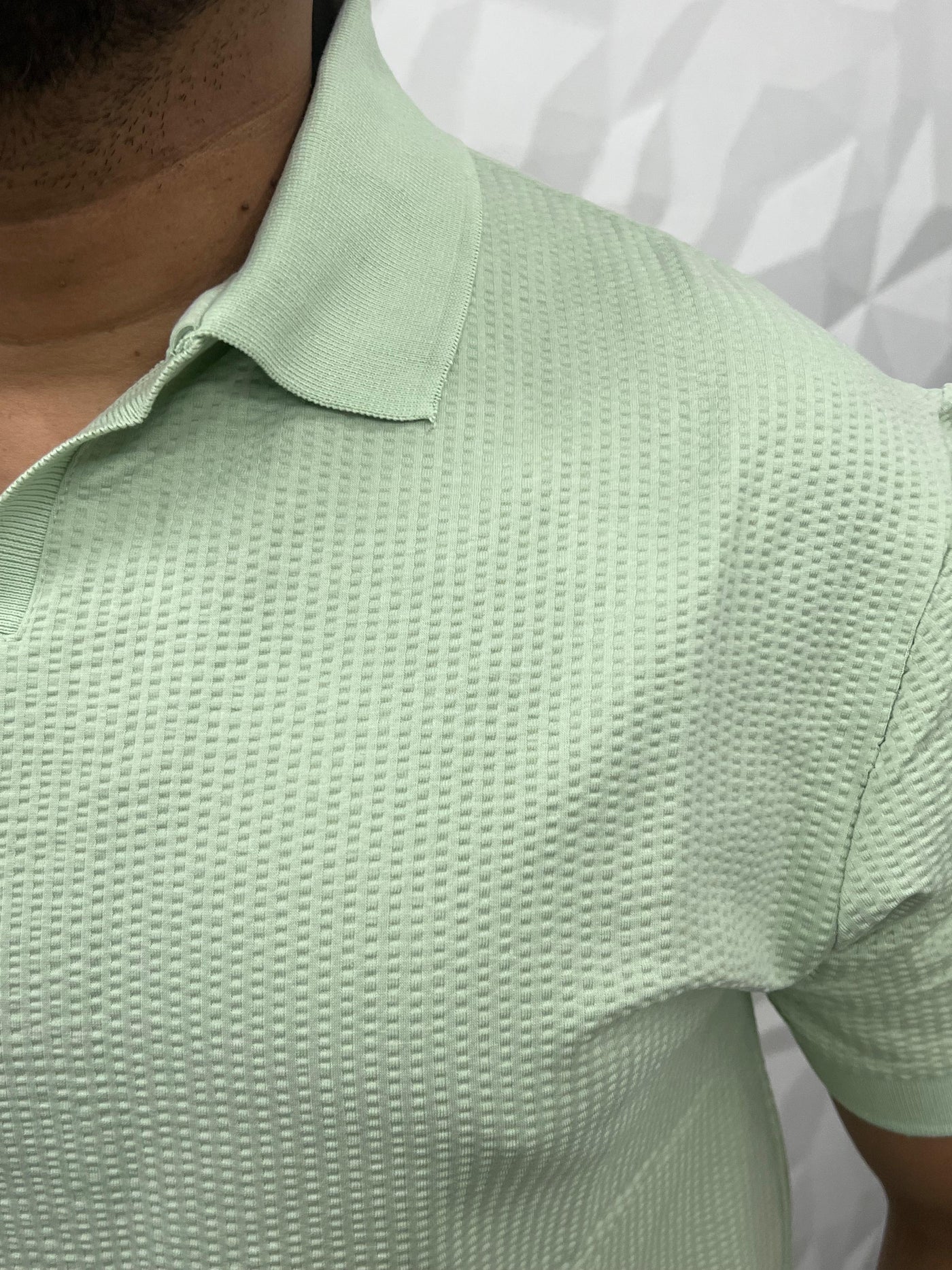 Cotton puff fabric cordset