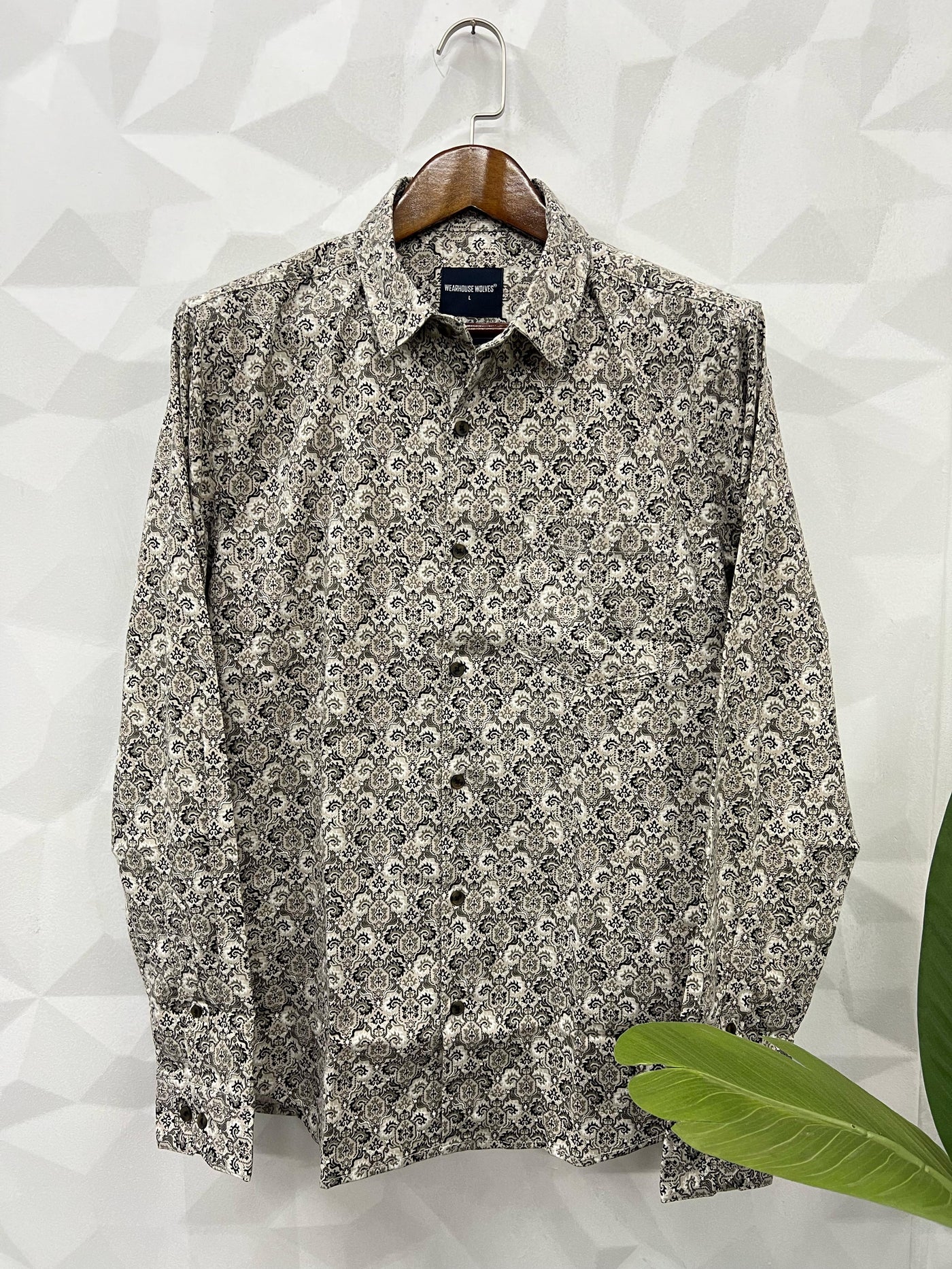 Cotton giza premium printed shirt