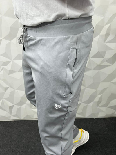 Imp fabric track pant ( light grey )